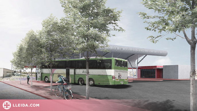 Així serà la nova estació d'autobusos d’Almacelles