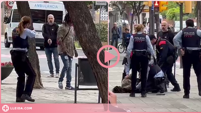 ⏯️ Atraquen un banc de la Bordeta de Lleida