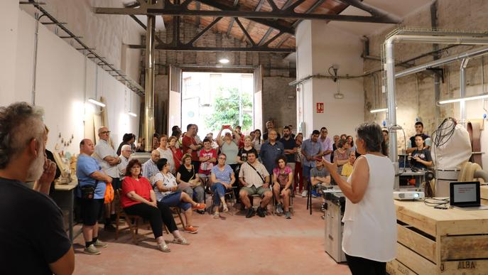 Va!defusta, la fusteria social i creativa de l’Associació Alba a Agramunt