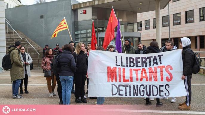 ⏯️ Queden en llibertat els sis militants d'Arran detinguts dimecres a Lleida