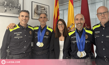 La Guàrdia Urbana de Lleida aconsegueix 6 medalles als Jocs Europeus de Policies i Bombers