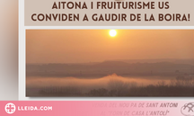 Aitona celebra la diada de Sant Antoni Abat i engega la campanya d'hivern de Fruiturisme