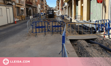 Inicien les obres de la xarxa d'aigua i clavegueram del carrer Corts Catalanes de Lleida